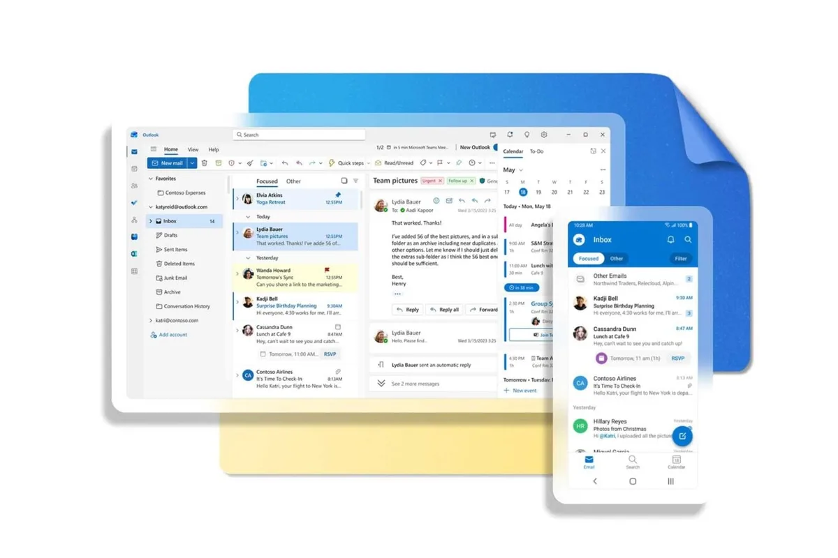 Microsoft repeint son nouvel Outlook aux couleurs de l’ancien, sans changer ce qui pose problème