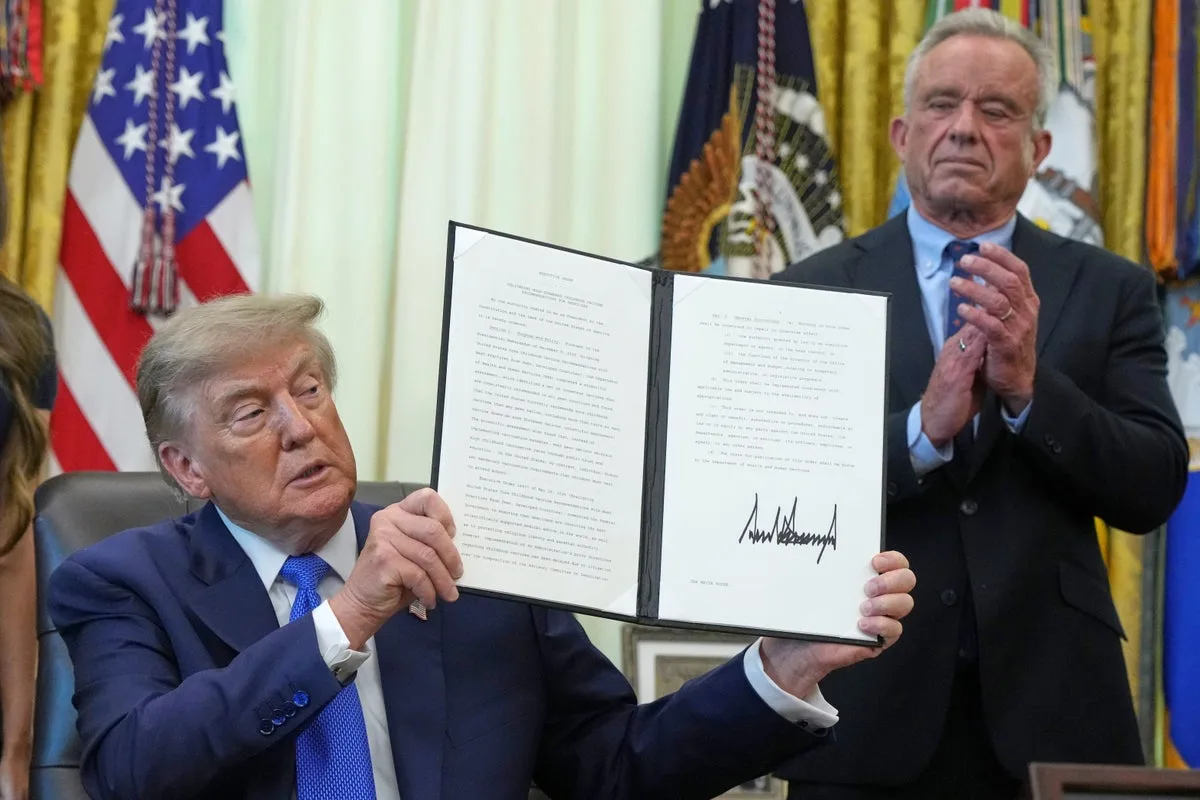 Trump’s frustration with RFK Jr.’s autism hunt helped trigger sweeping vaccine order: report