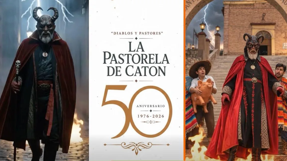 Con ingeniosa publicidad creada con IA, La Pastorela de Catón anuncia una edición especial por su 50 aniversario