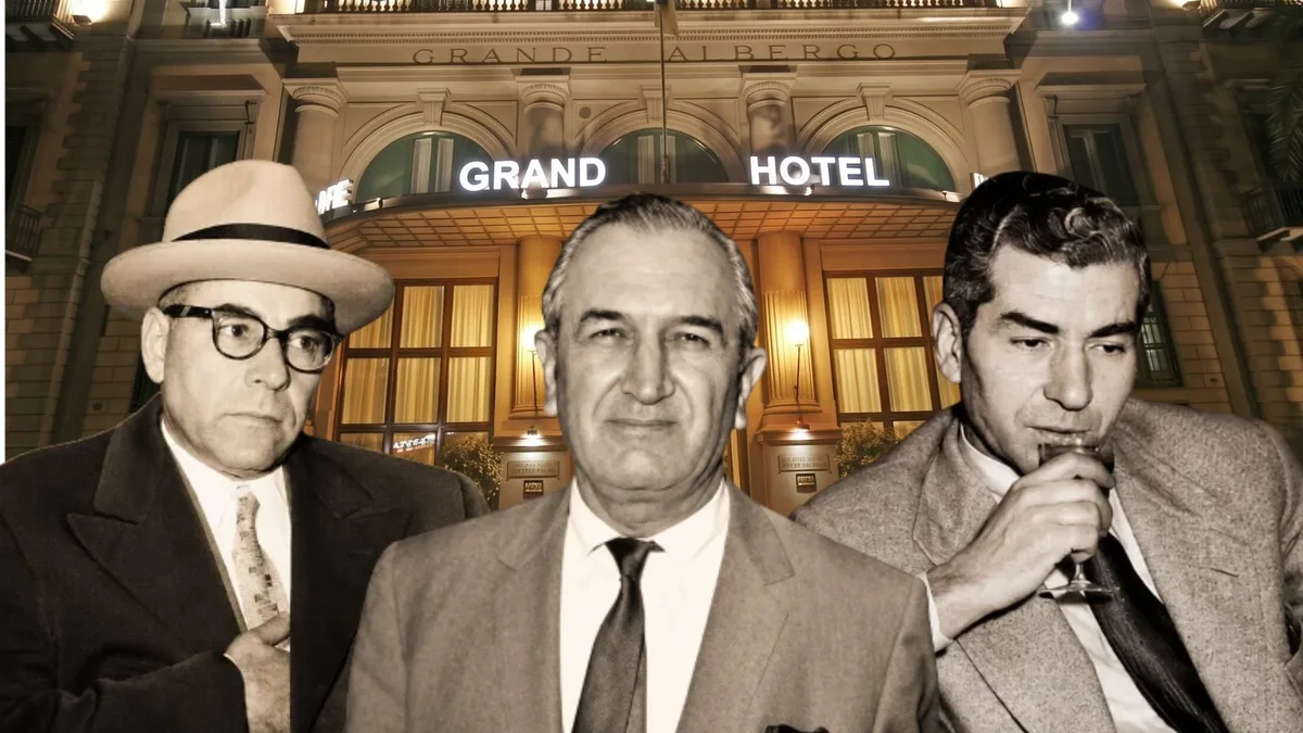 La reunión clandestina de los grandes capos de la mafia en un hotel de Palermo en 1957 en la que se repartieron el narcotráfico de Estados Unidos