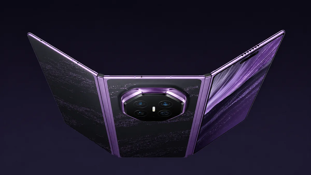 Mate XT 2: Huawei prepara novo dobrável tripartido com ecrã de privacidade
