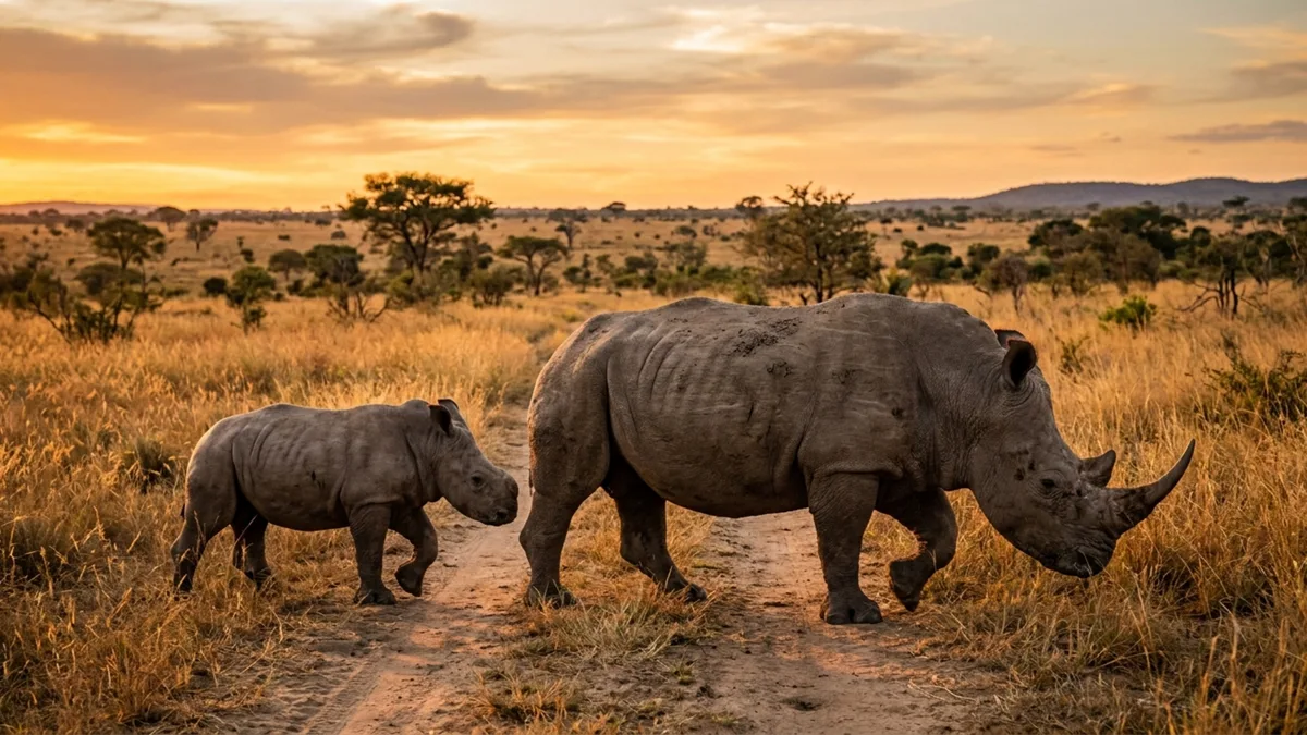 Espécie desaparecida de um parque por quase 50 anos volta à natureza e novos filhotes mostram que o plano está funcionando