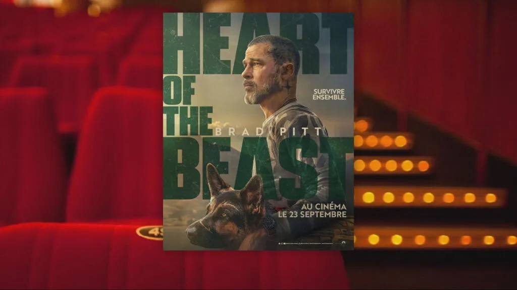 Dans "Heart of the Beast", Brad Pitt dans une histoire de survie et d'amitié avec un chien