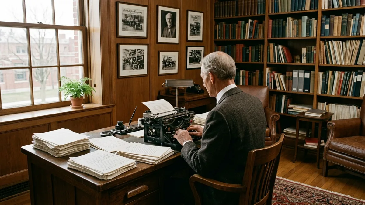 Henry Ford, fundador da Ford: “Fracasso é simplesmente a oportunidade de começar novamente, desta vez de forma mais inteligente.”