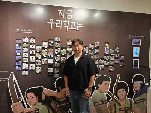 [인터뷰] LA 찾은 웹툰 '지우학' 작가…"좀비물 종주국의 반응 궁금"