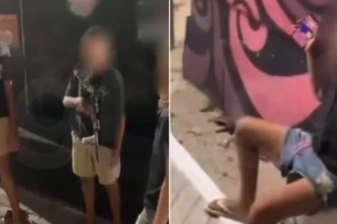 Adolescentes são baleados ao encenar assalto para "novelinha"