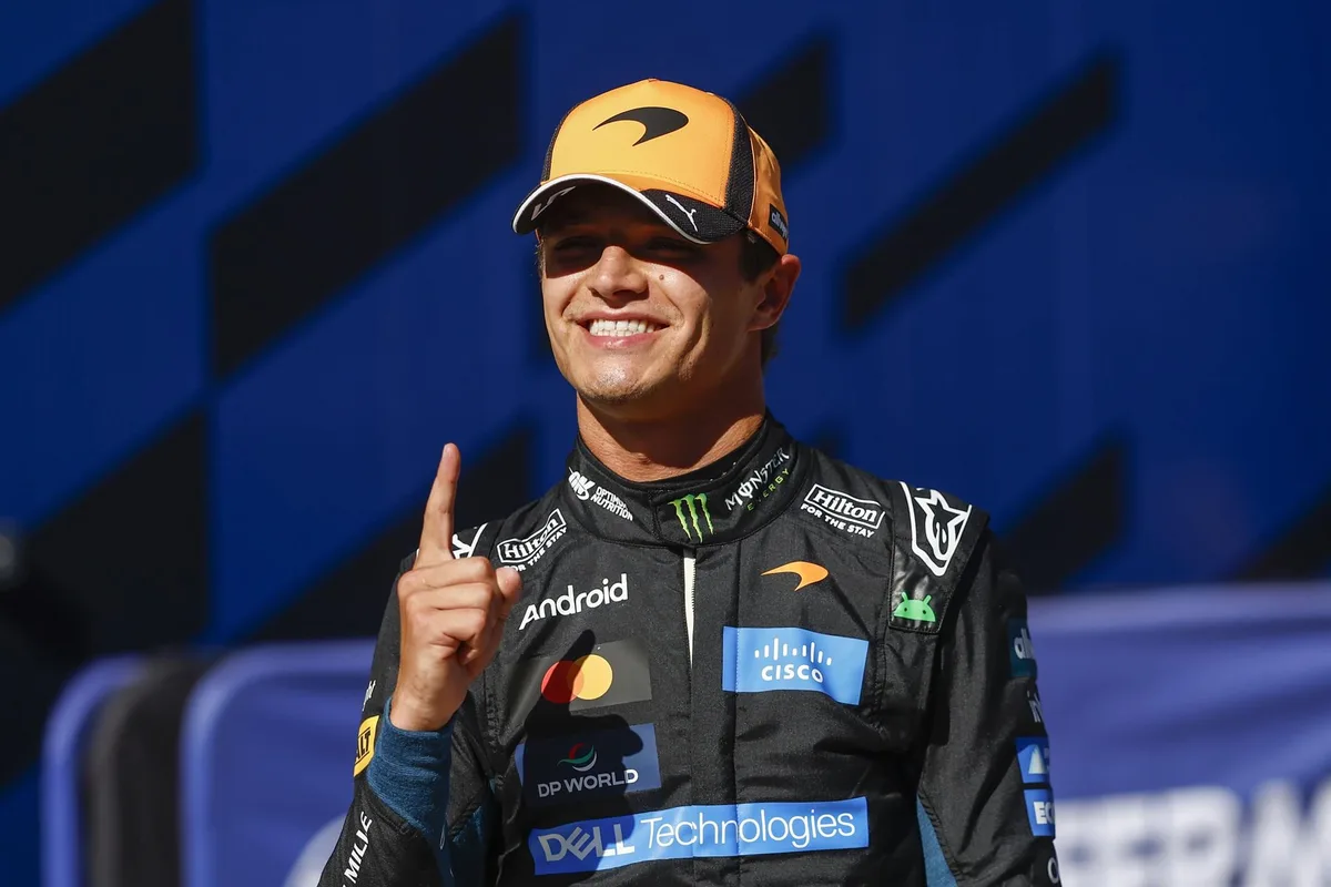 Lando Norris: "Ha sido una de las mejores vueltas de mi vida"