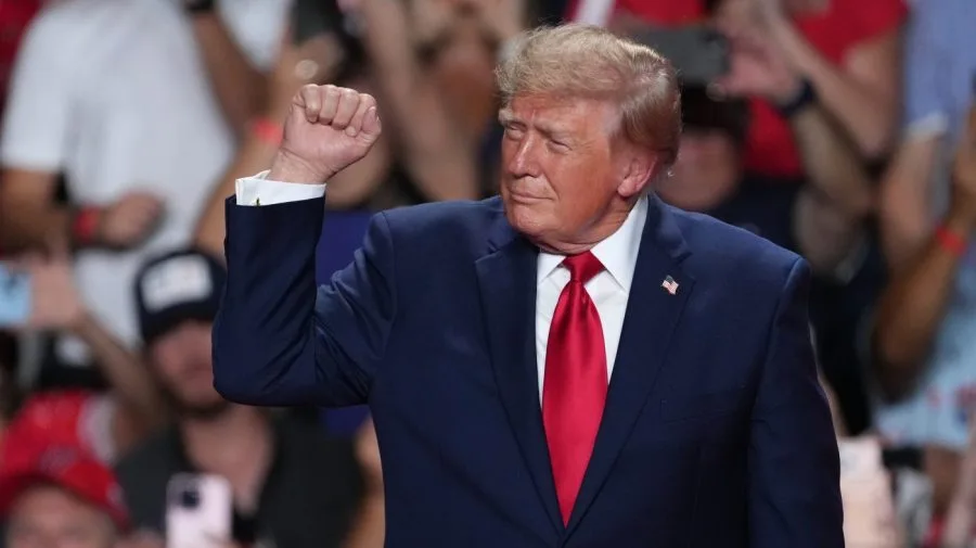 Watch live: Trump takes midterm campaign push to deep-blue New York