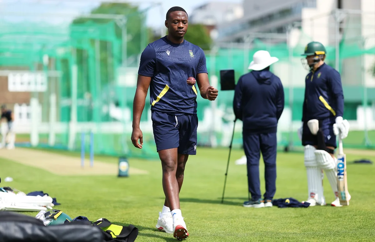 Rabada suffers right hamstring injury during winter training