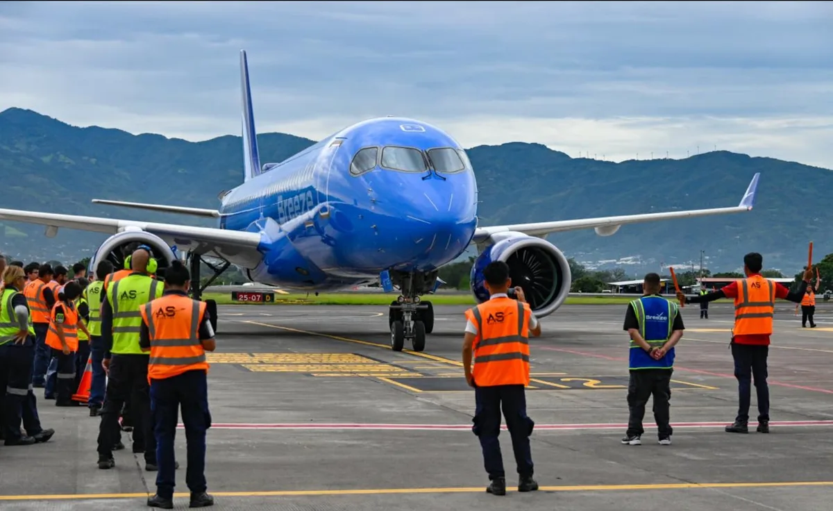 Nueva aerolínea de bajo costo llega a Costa Rica con vuelos directos desde Florida y tarifas desde USD 129