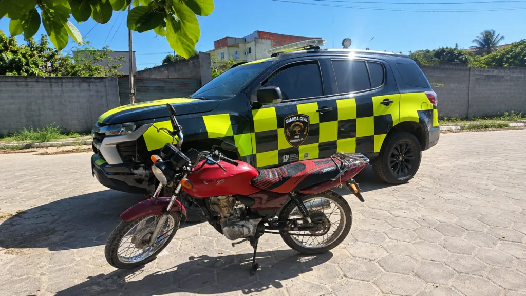 A emoção de uma mulher ao recuperar sua moto furtada no ES