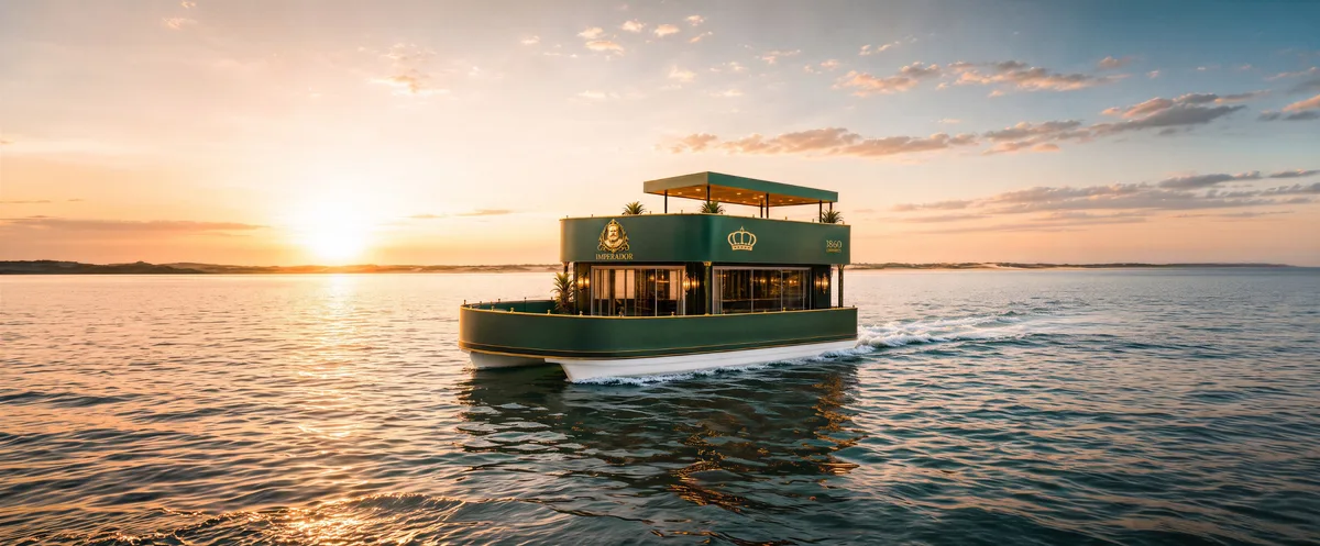 Catamarã Imperador abre rota turística para impulsionar loteamento de R$ 350 milhões em Linhares