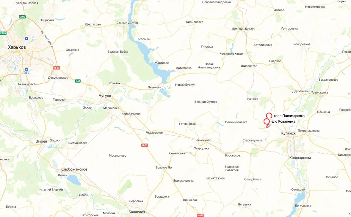 Российские военные заняли еще два населенных пункта в Харьковской области
