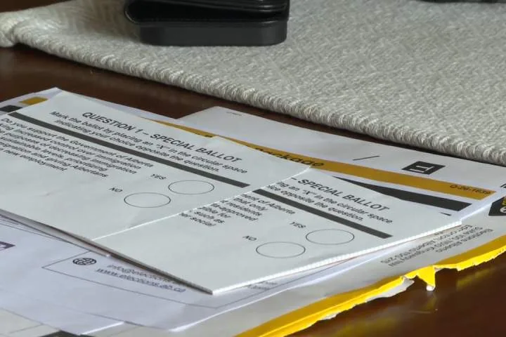 Albertans only have until Friday to request referendum mail-in ballots