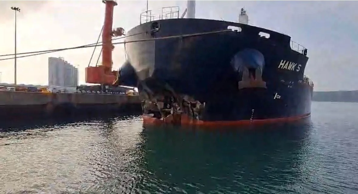 WATCH | Ships crashes into quay at Durban port
