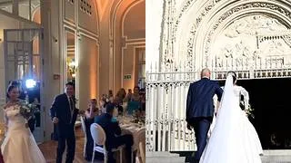 Actriz venezolana celebró su boda en el Hotel Ritz de Madrid: Boris Izaguirre entre los invitados