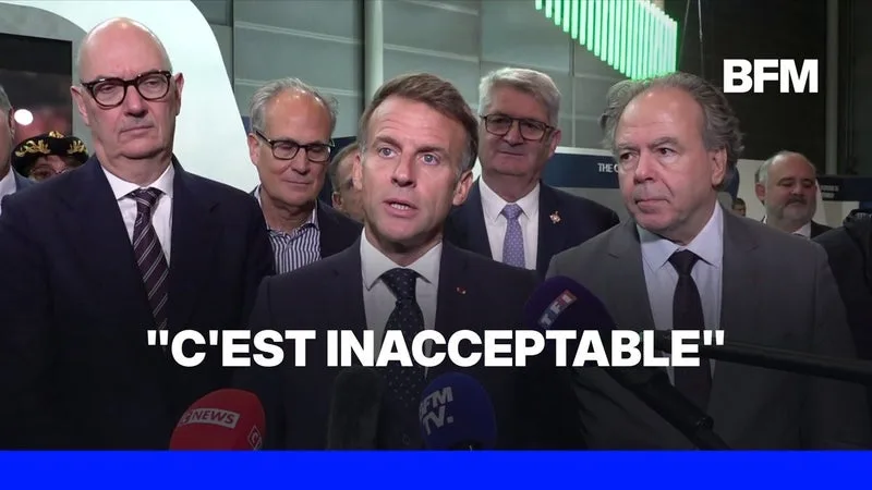 Colère des lycéens: Emmanuel Macron affirme que la mobilisation doit se faire "dans le calme, dans l'ordre"