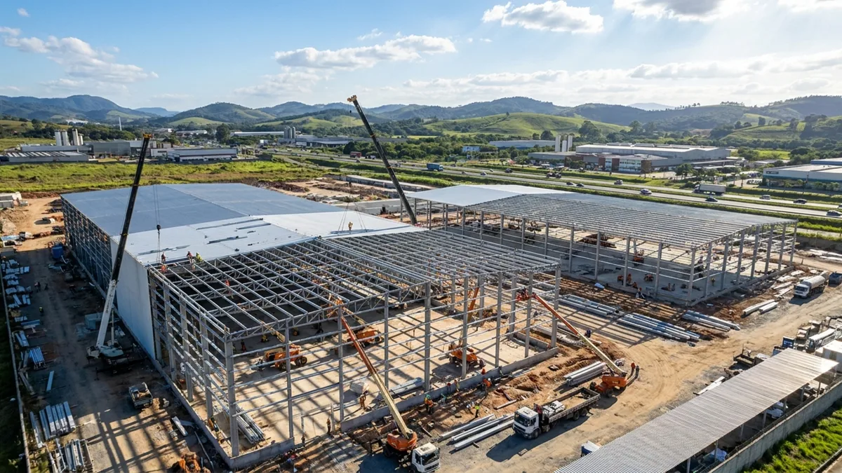Uma multinacional avança com nova obra no interior de São Paulo, com investimento de R$ 1,4 bilhão e prevê até 3 mil empregos em uma fábrica que exportará para vários continentes