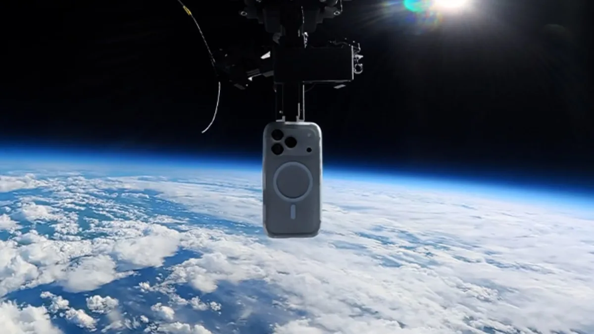 ¿Más resistente que el Nokia 1100? Un celular sobrevive a caída desde la estratosfera y obtiene Récord Guinness