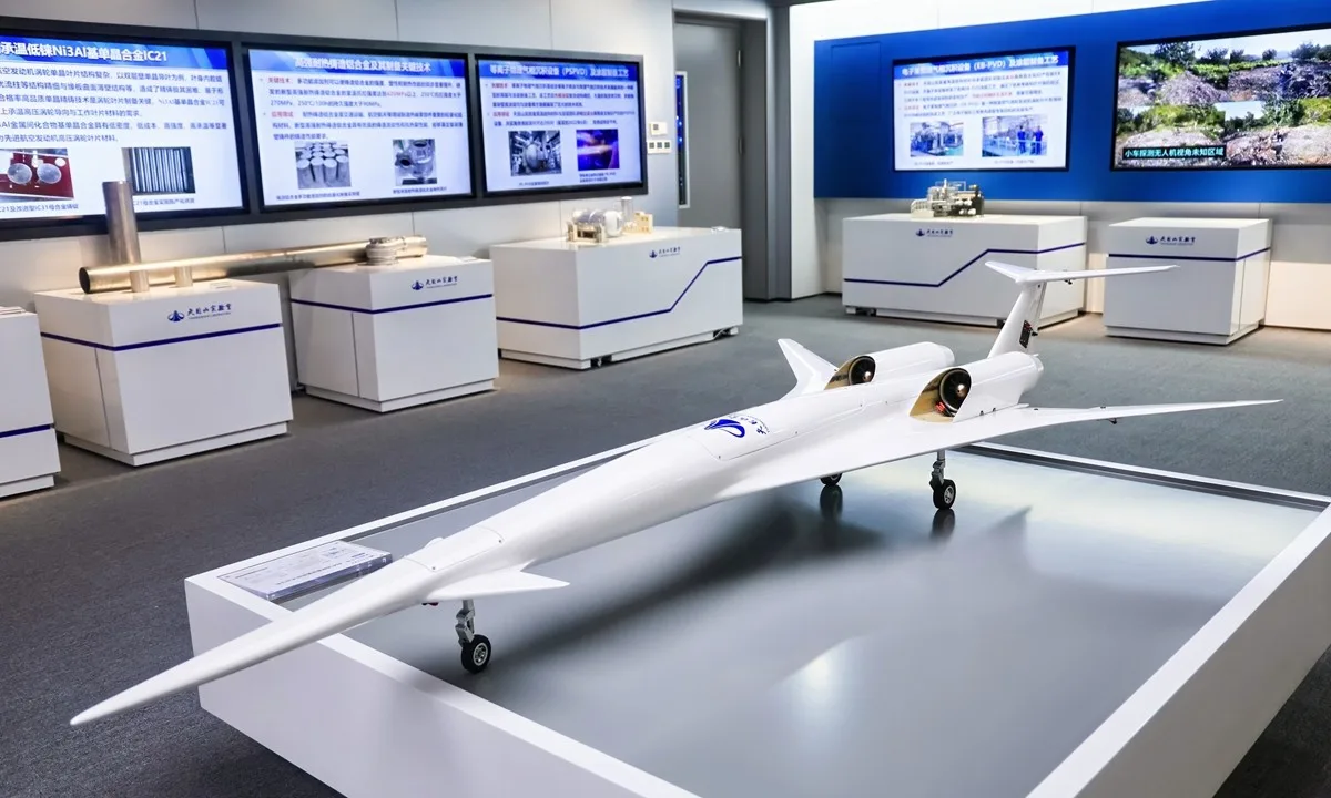 Novo avião supersônico da China vai voar duas vezes mais rápido do que o som