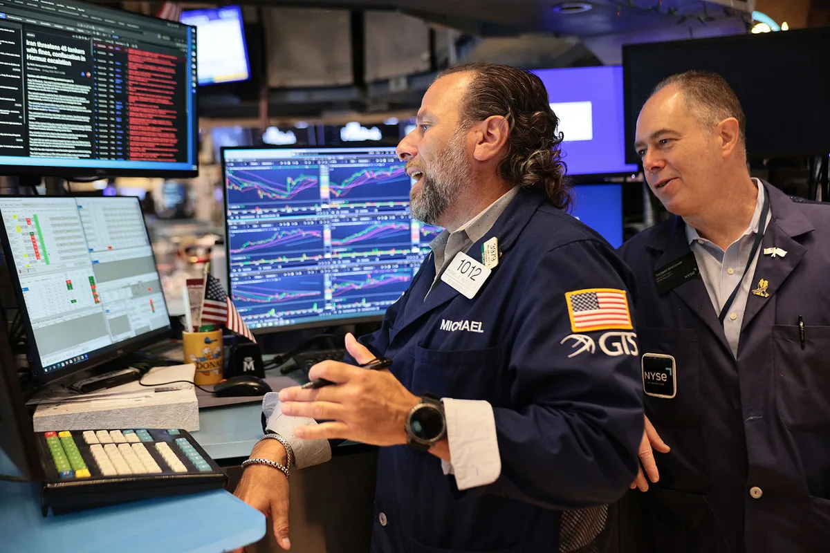 Tech stocks power market surge as bond yields and oil prices tumble