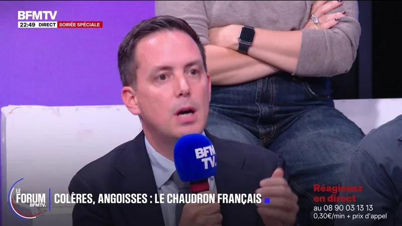 FORUM BFMTV - Colère sociale: "Quel que soit le bord politique, tout le monde est d'accord avec le sentiment de ras-le-bol des Français", estime Yoann Gillet, député RN du Gard