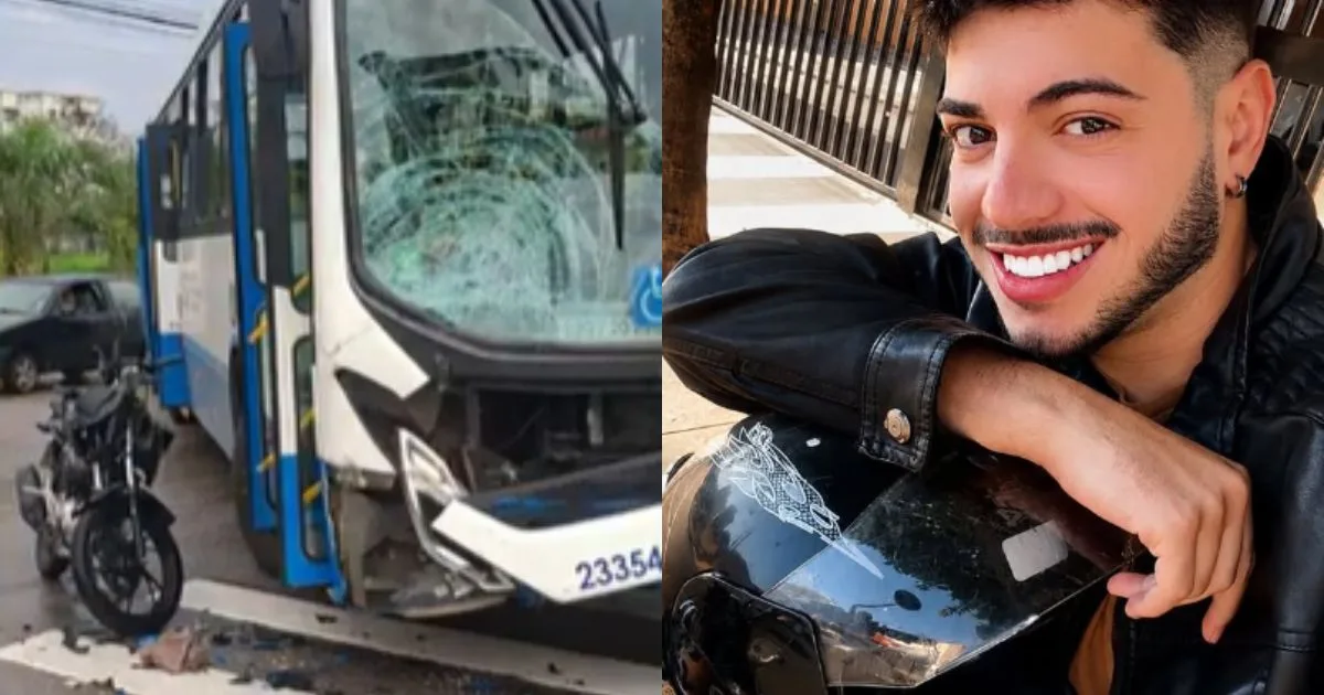 ‘Contagiava todos com sua alegria’: morre jovem de 25 anos que bateu com motocicleta em ônibus irregular em SC