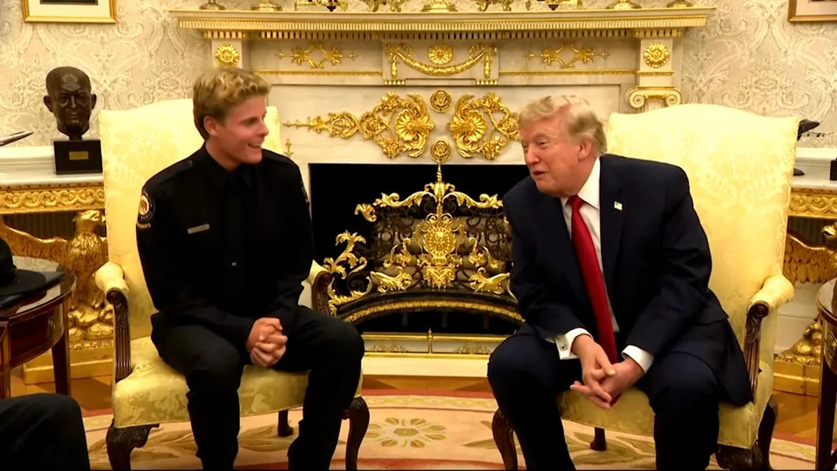 Trump ehrt Helden-Teenager - „Was Du getan hast, ist unglaublich!“