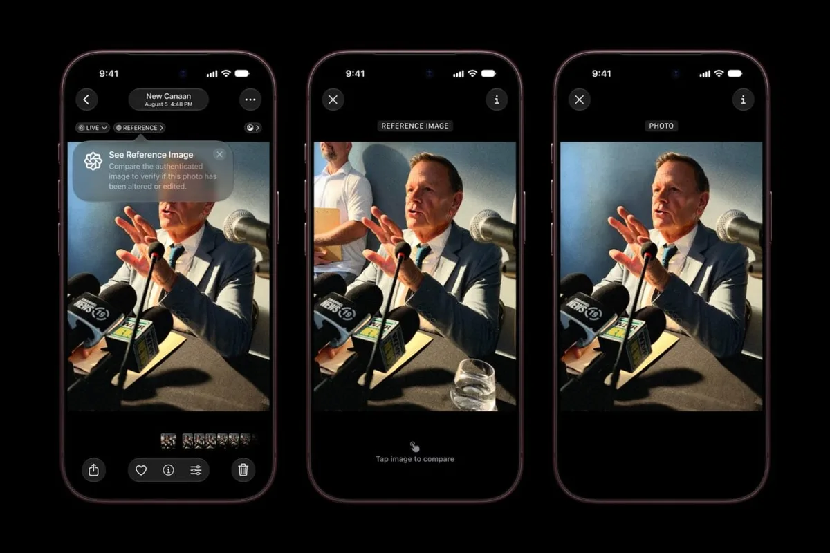 Apple Explains How Its New iPhone 18 Photo Verification Actually Works