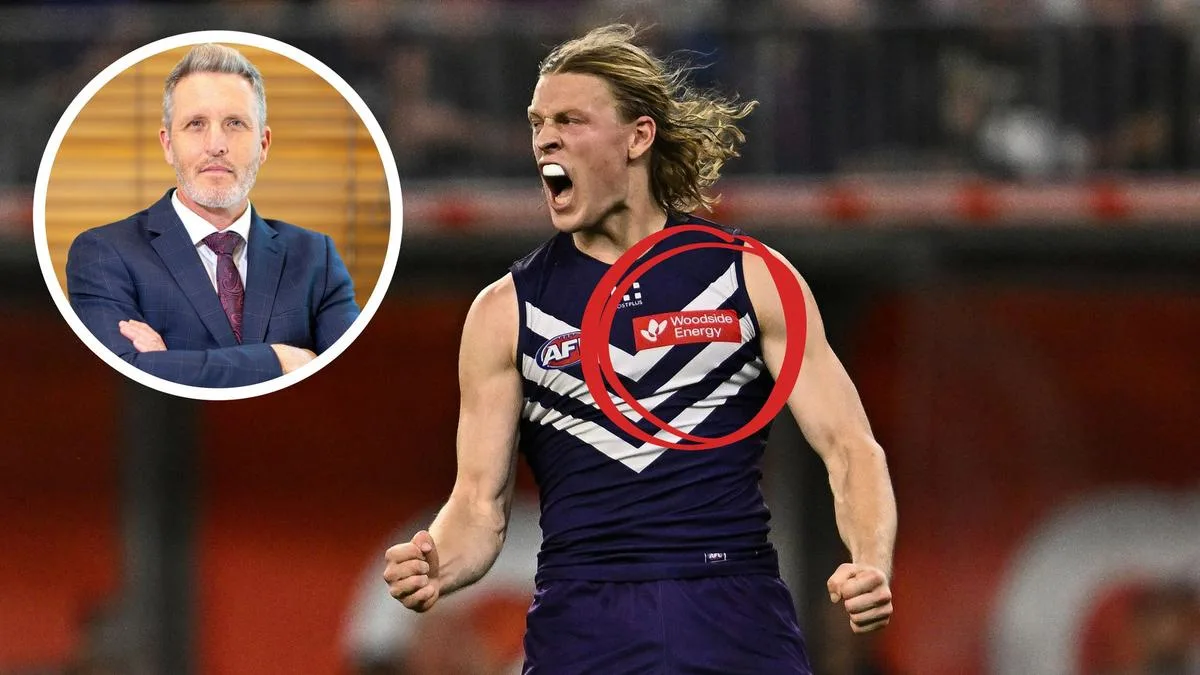 Labor Federal MP Josh Wilson joins campaign to remove gas giant Woodside’s logo from Fremantle jerseys