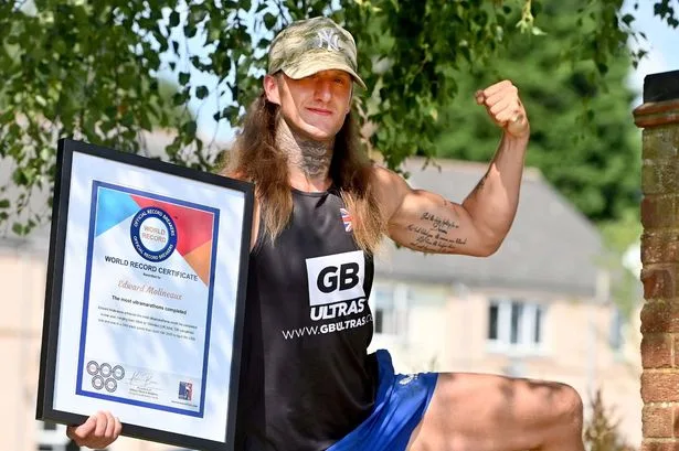 Man battling hernia breaks world record after running 140 ultramarathons in a year