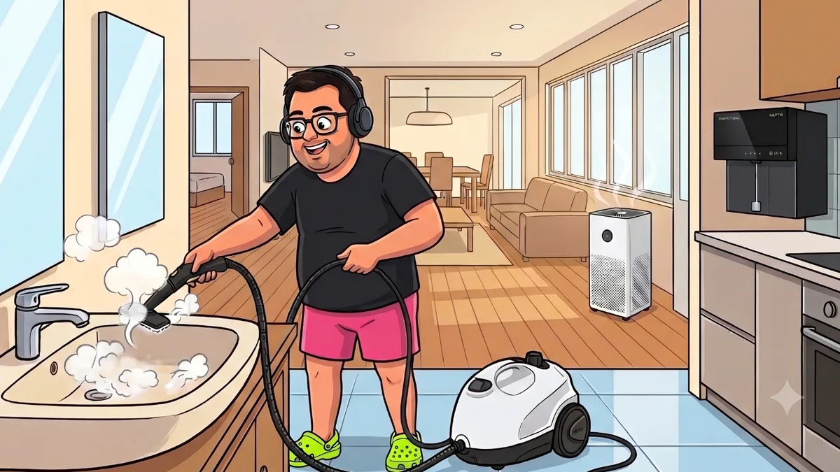 A water purifier, steam cleaner, and air purifier: 3 gadgets I tested to make my home smarter