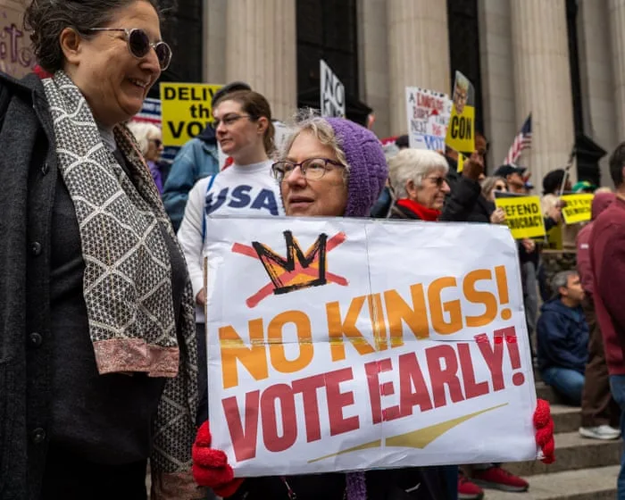 Outrage after Meta suspends No Kings Instagram account during protests