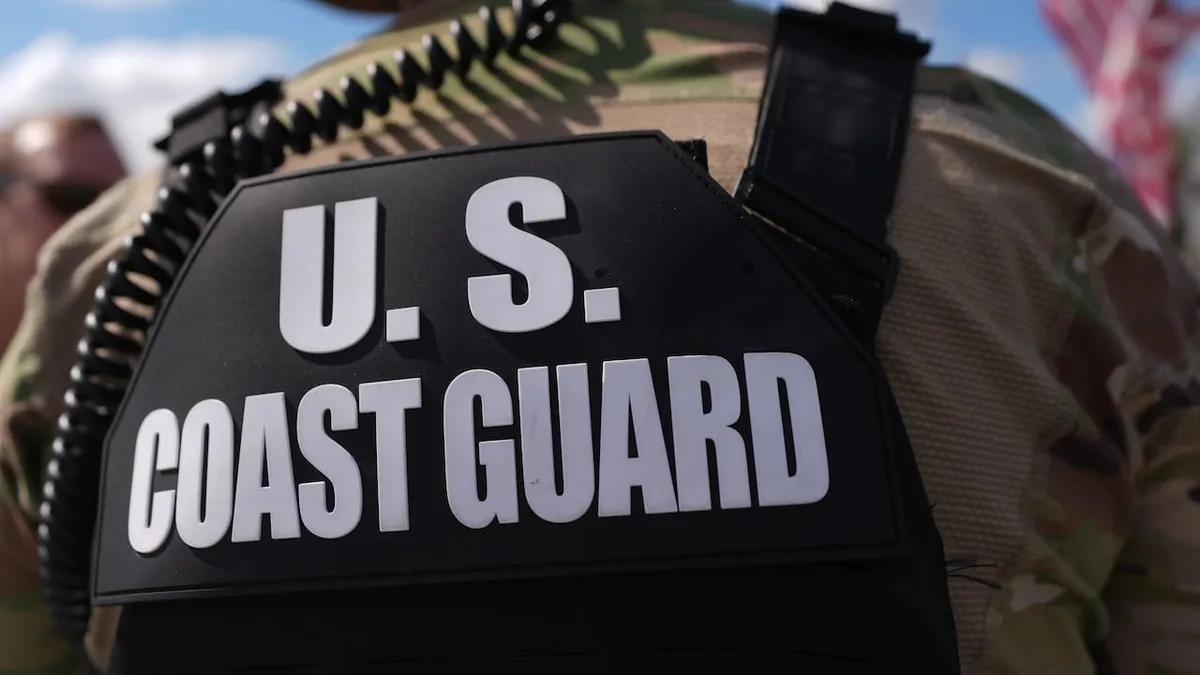 U.S. Coast Guard rescues 16 people floating in the Pacific, including one with a suspected shark bite