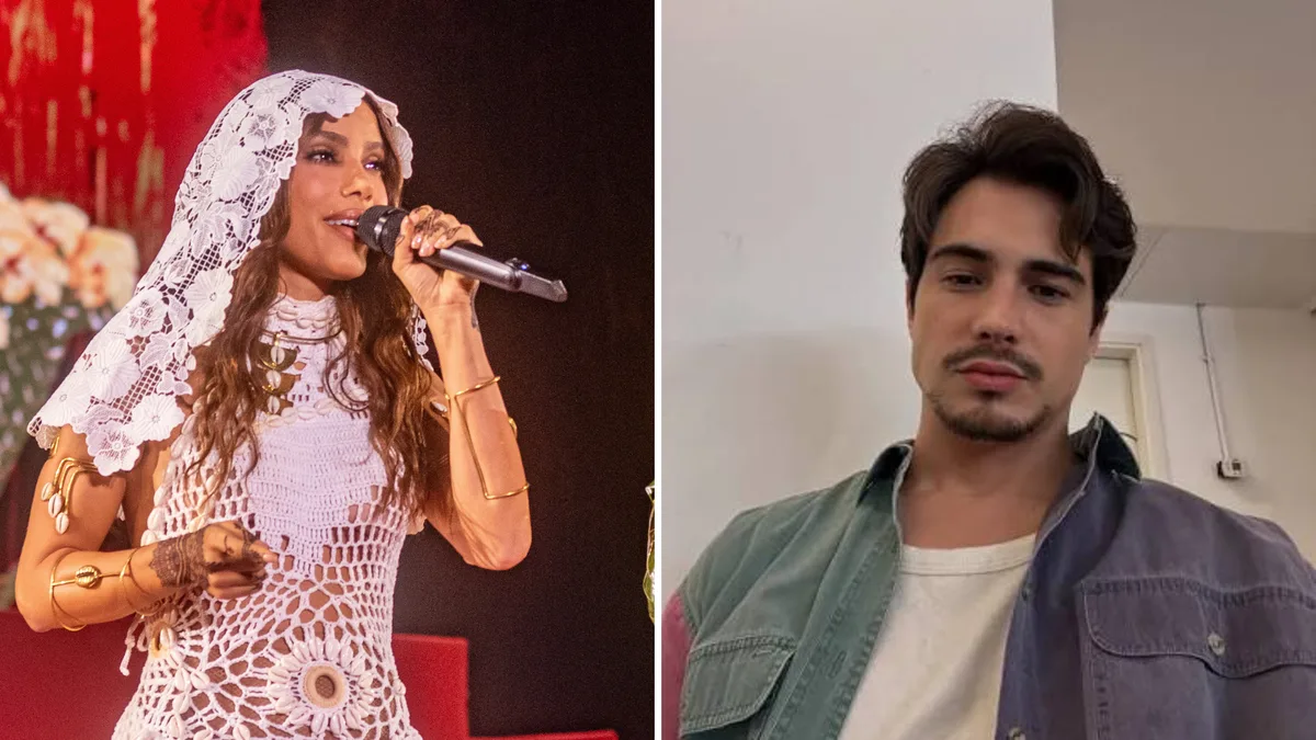 Anitta e Danilo Mesquita são flagrados aos beijos pela primeira vez