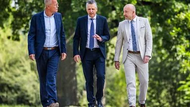 Gute Miene in Münster - und ein Signal an die Regierung