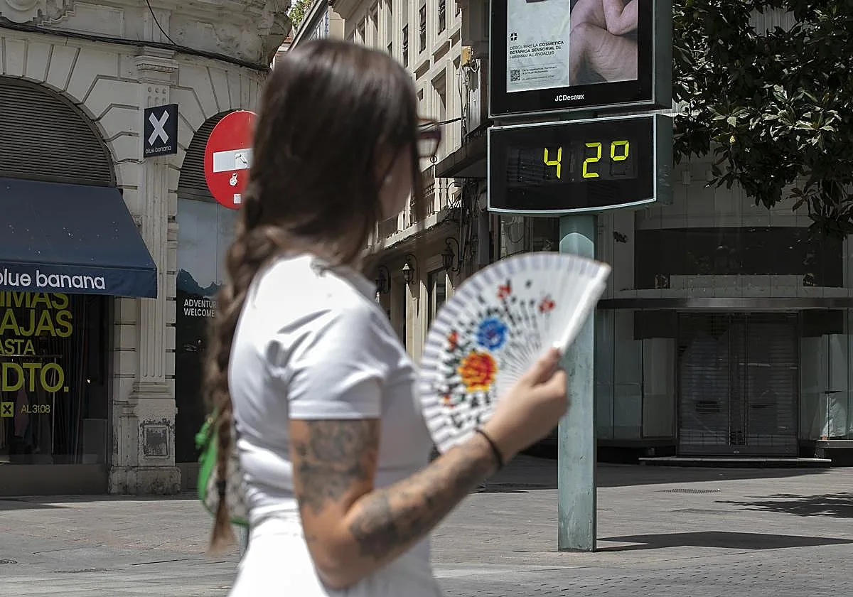 El desplome de las máximas que se sentirá en Córdoba los próximos días: de los 42 grados de este martes a 31