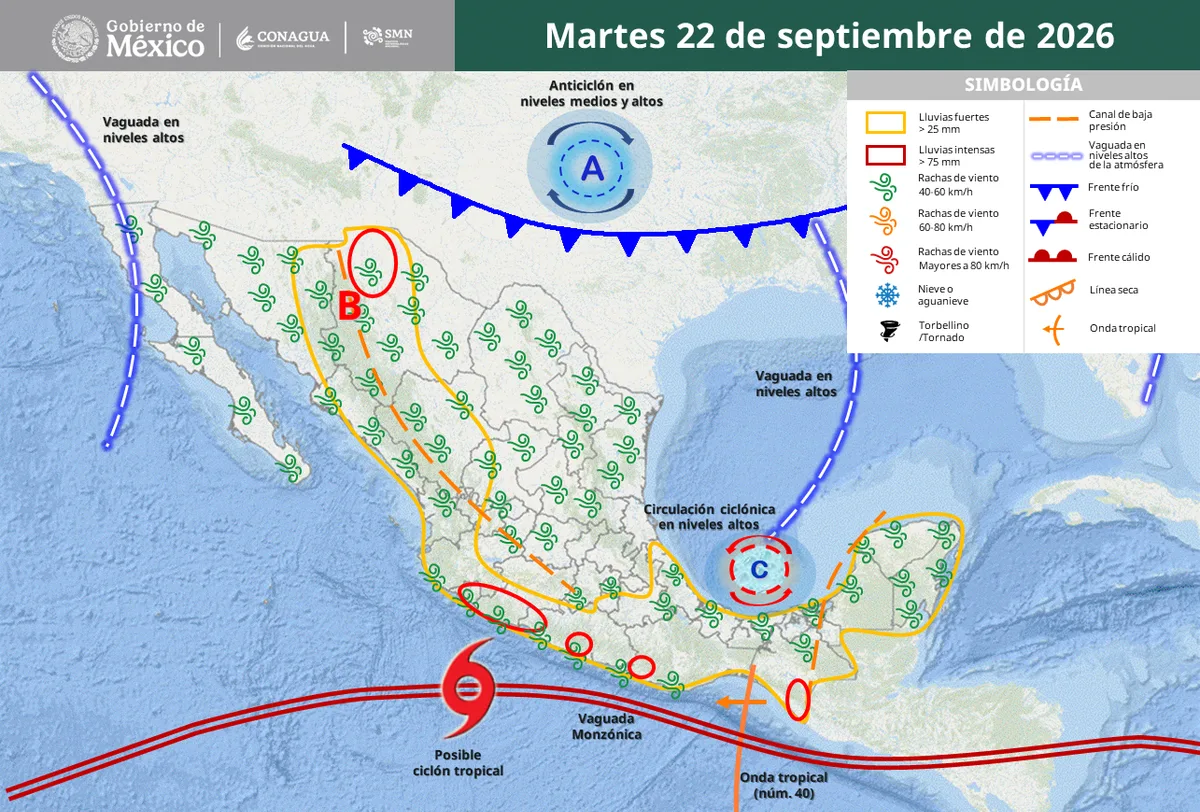 Frente frío llega a Coahuila, pero el calor se resiste y alcanzará 40 grados en los próximos días