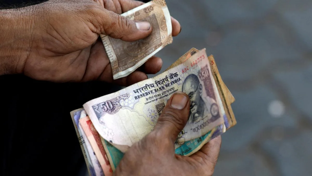 Rupee rises 24 paise to close at 95.46 against U.S. dollar