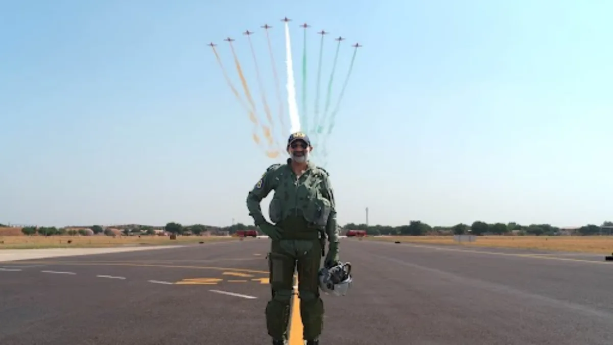 IAF chief AP Singh takes final flight in Tejas, the fighter jet he once helped test