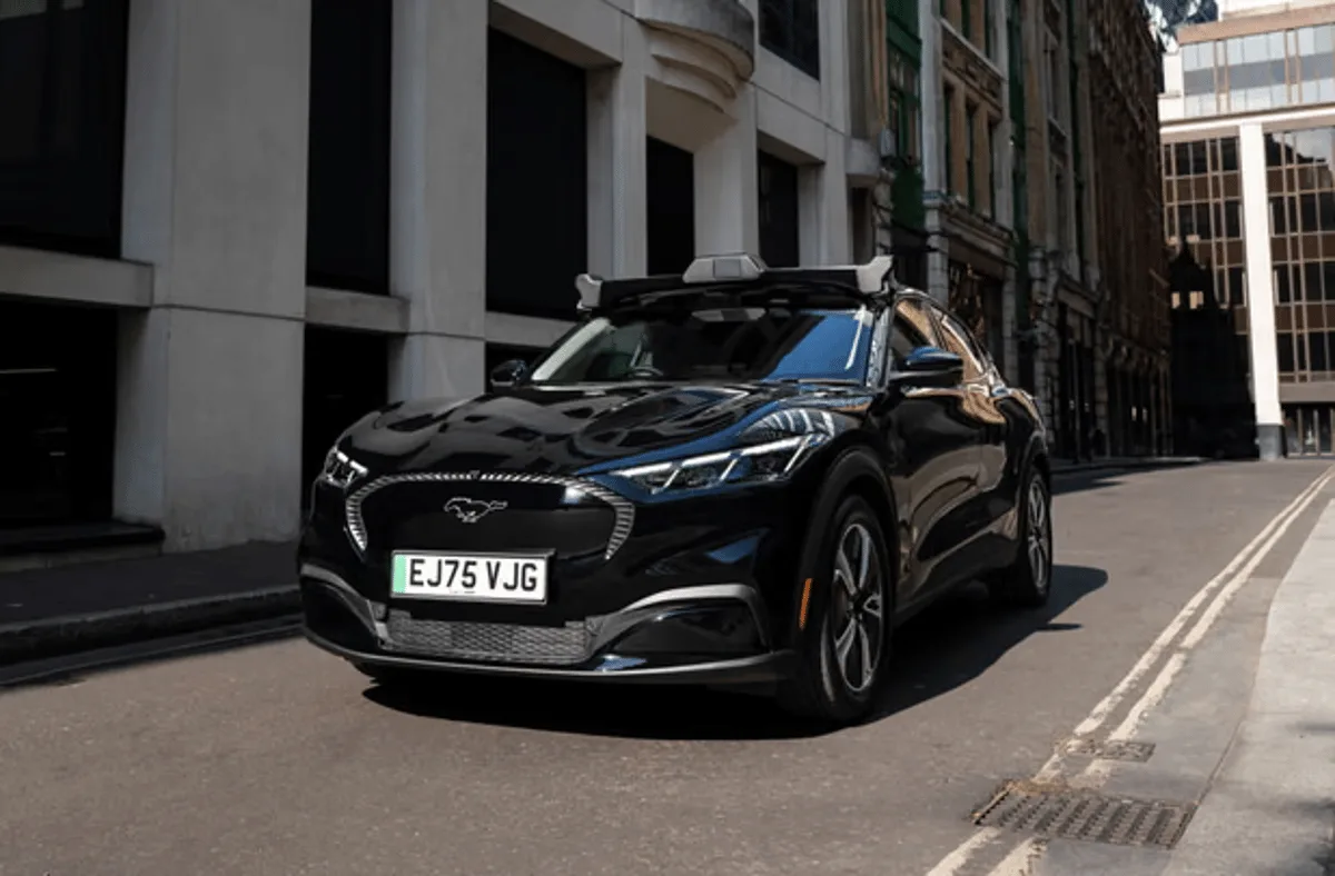 First self-driving taxis for hire on London's streets as Uber launches first UK fleet of robotaxis