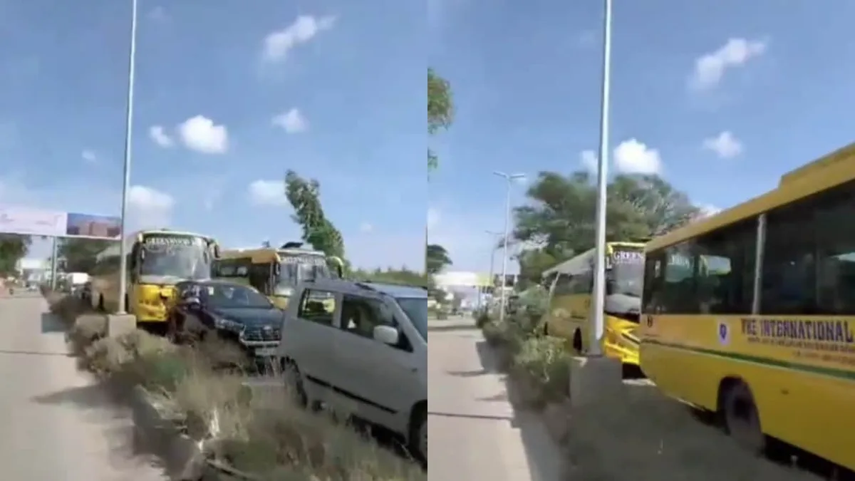 Bengaluru Traffic Nightmare: School Buses Cover 5 km In 2 Hours
