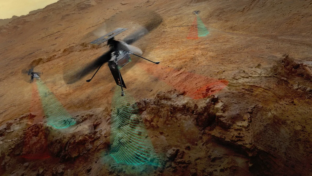 La NASA prepara helicópteros para Marte: cómo buscarán hielo bajo la superficie
