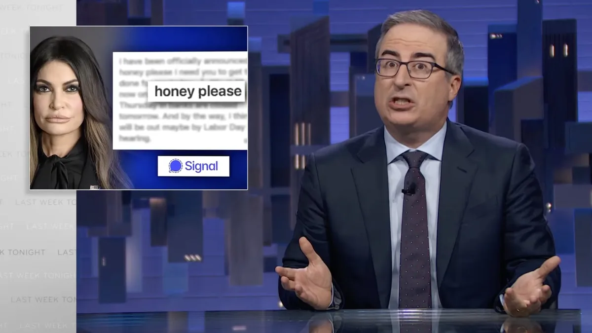 John Oliver Has Field Day With Trump Admin’s ‘Tackiest’ Scandal