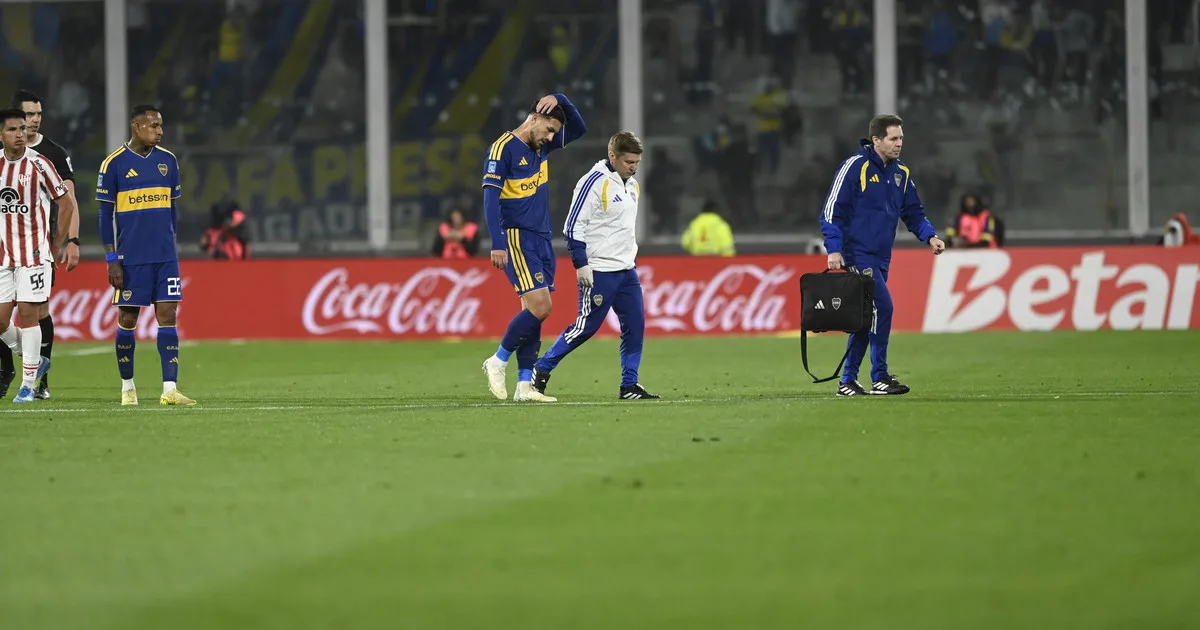Paredes lesionado: los videos que preocupan a todo Boca