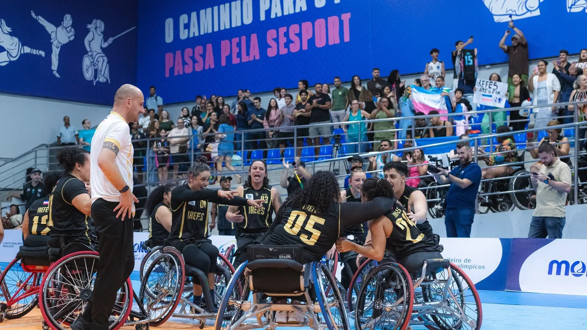 As melhores: time capixaba é tricampeão brasileiro de basquete em cadeira de rodas