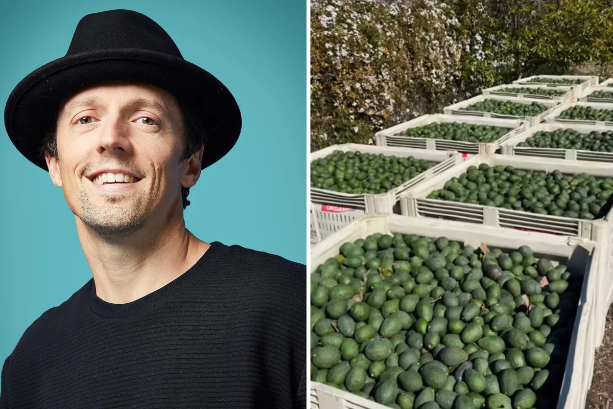 Jason Mraz y su otra pasión con paltas y café en casi siete hectáreas en San Diego