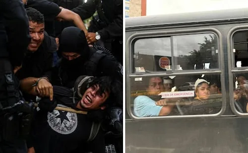 Represión en Casa Jalisco; ¿cuál es la lista de los manifestantes detenidos y desaparecidos tras la marcha por el agua limpia?