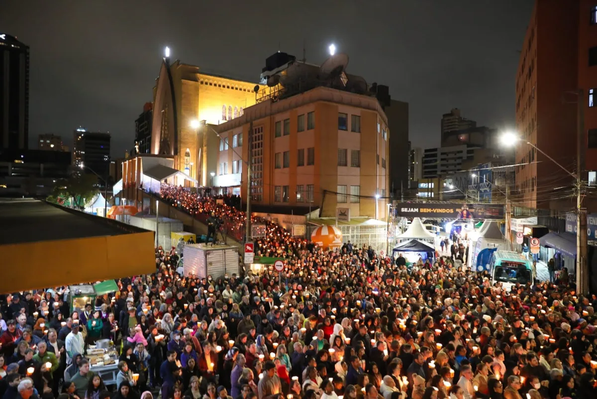 Curitiba recebe Festa de Jesus das Santas Chagas com shows, missas e Via-Sacra