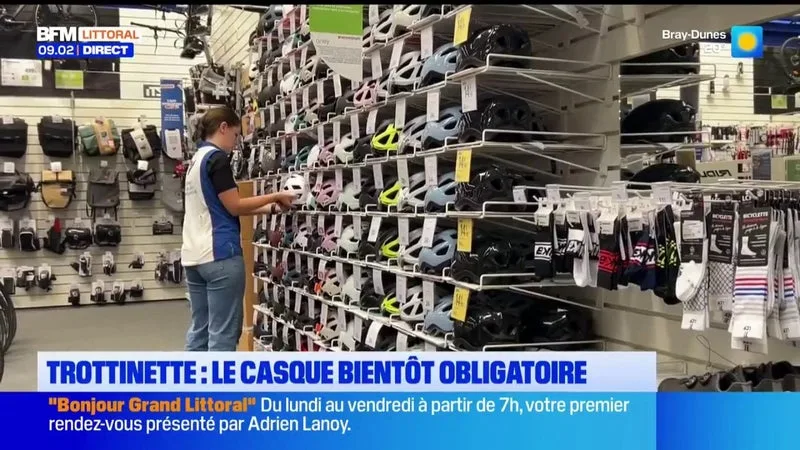 Trottinette : pensez à vous équiper en casque !
